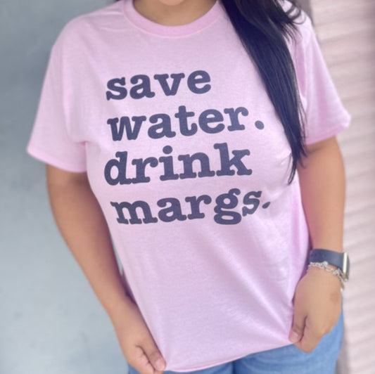 “Save Water” Graphic Tee