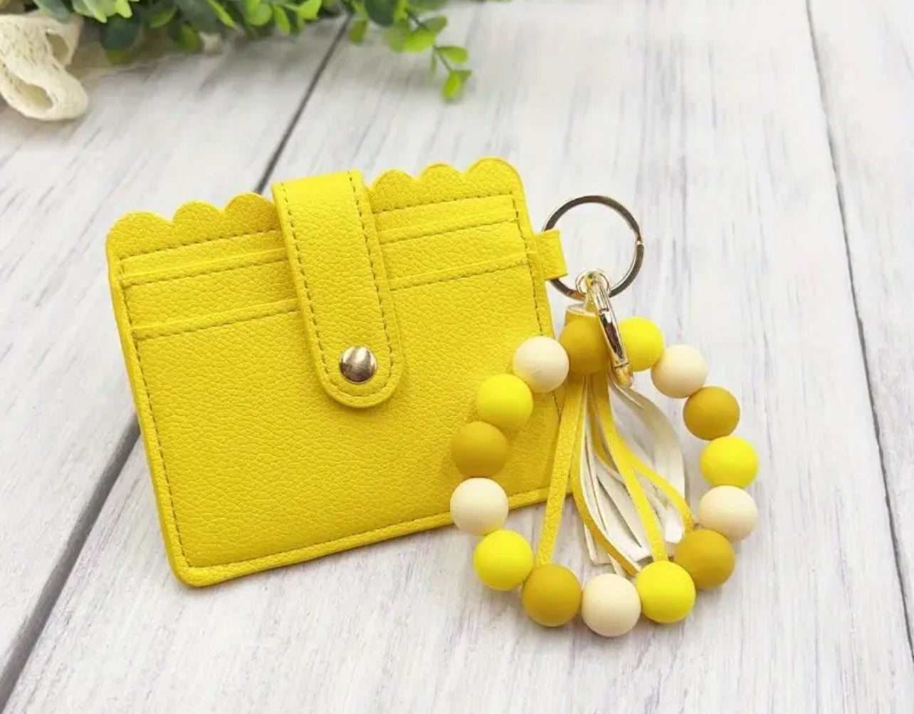Silicone Wristlet With Wallet