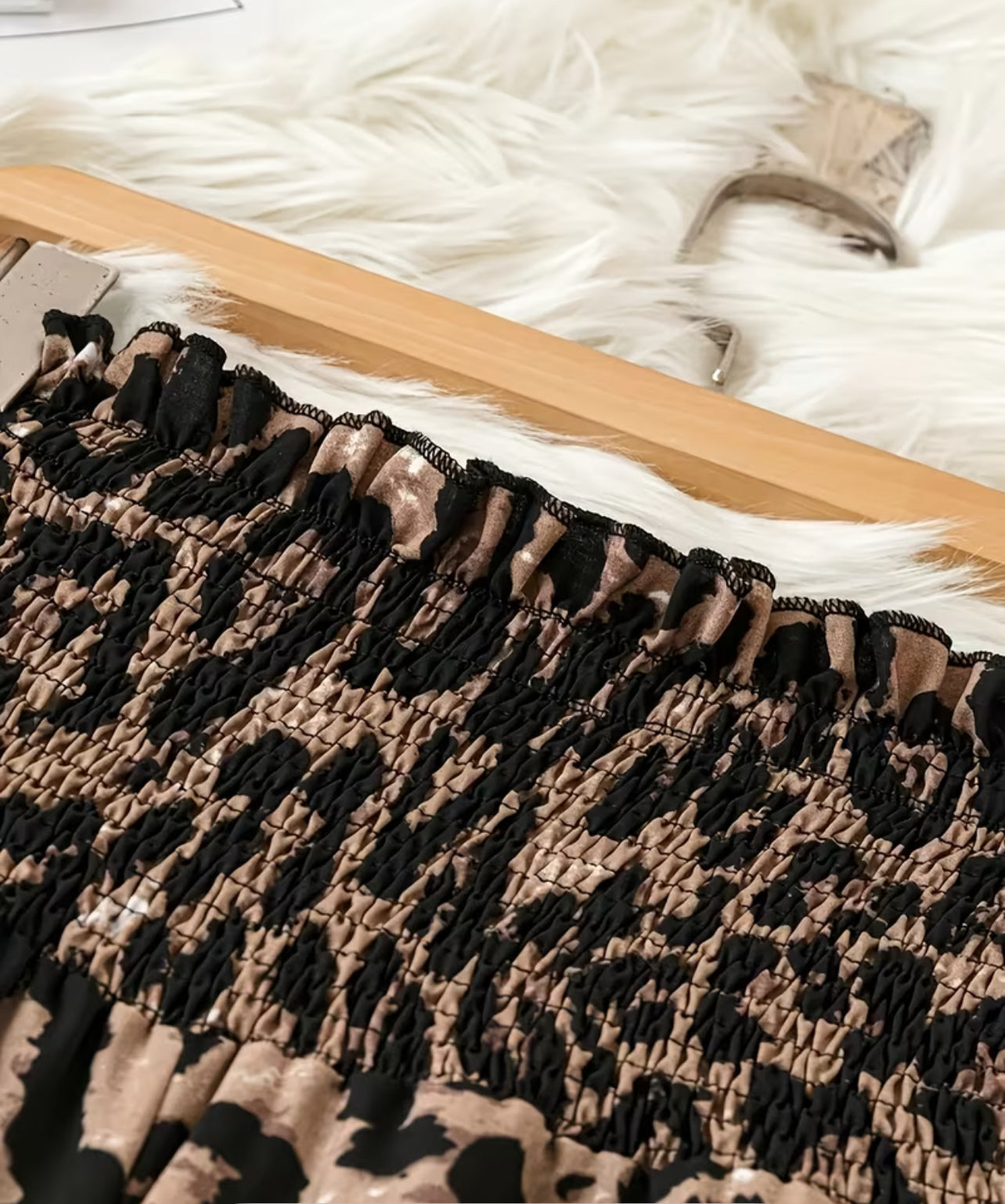 Welcome to the Jungle Wide-leg Leopard pant