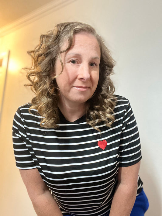 You Have My Heart Stripped Tee