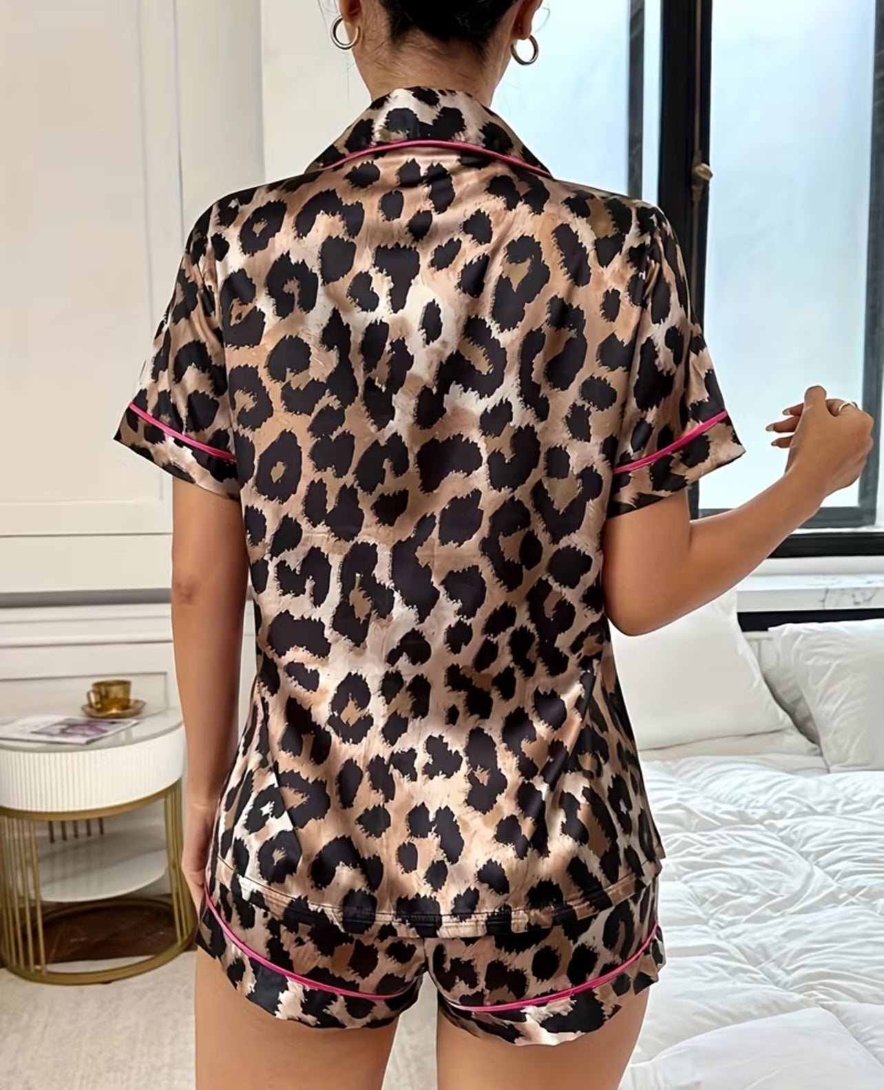 Love Me Up Satin Lounge Set