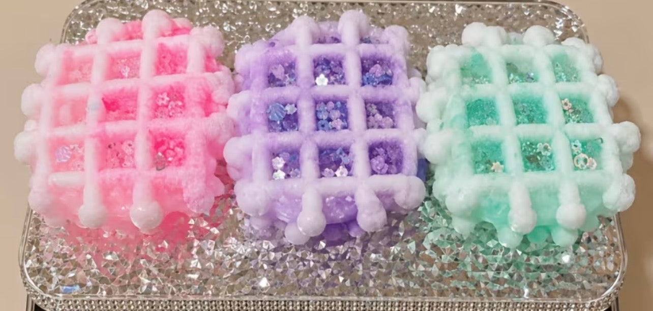 Boujee Squishy Waffle & Donut