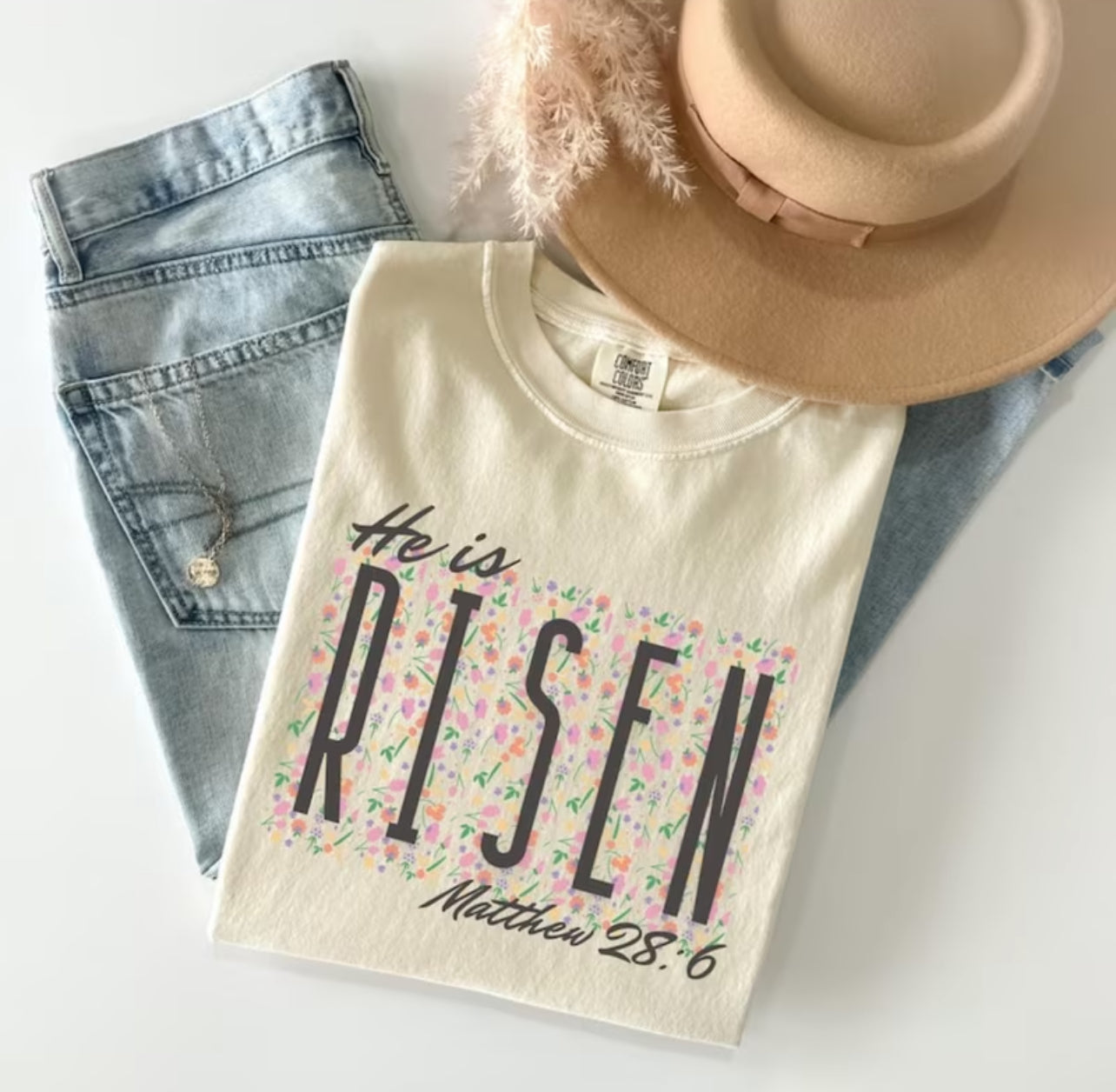 “He Is Risen” Graphic Tee