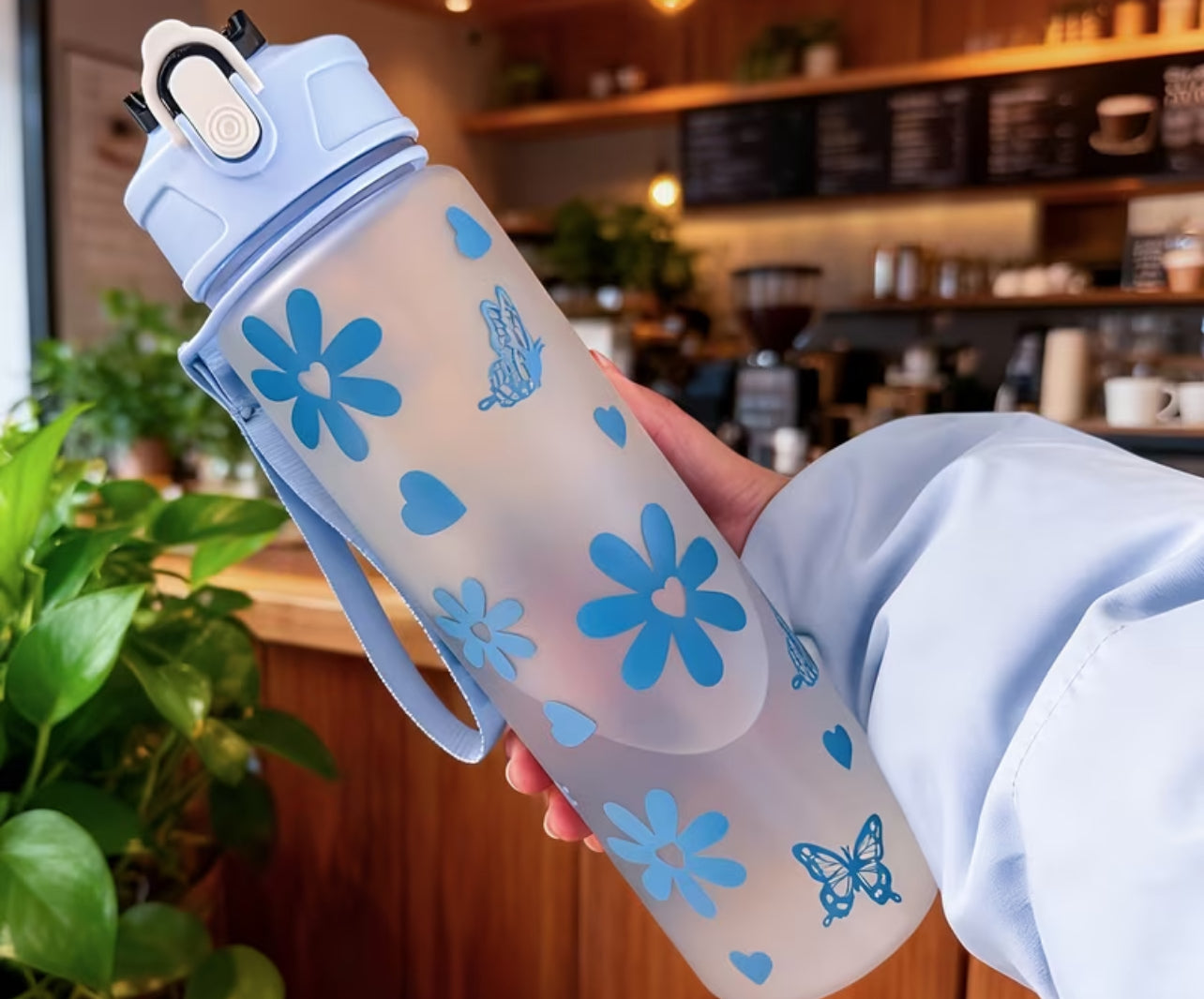 Fashionably Hydrated Water Bottle