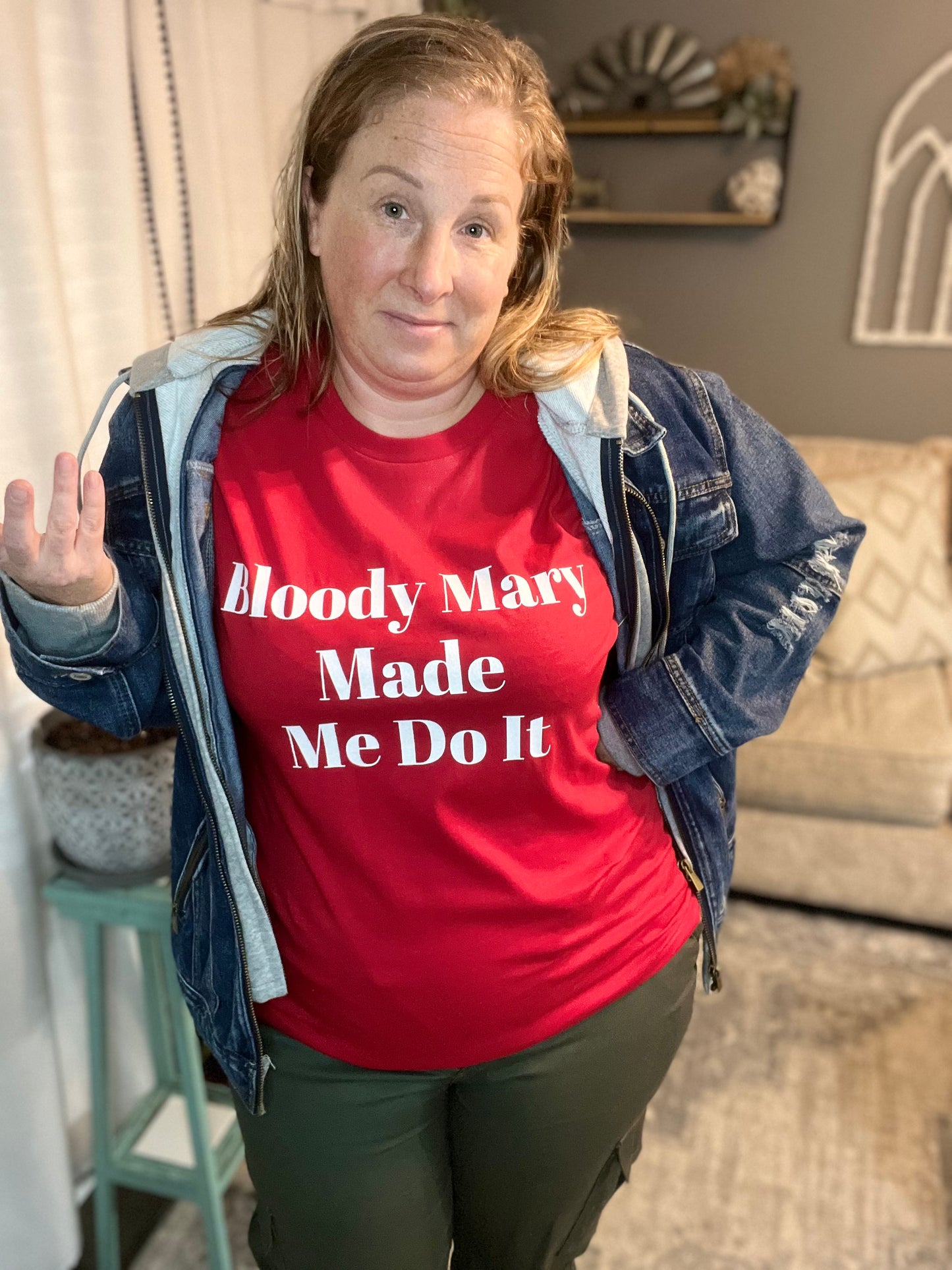 Bloody Mary Made Me Do It Graphic Tee