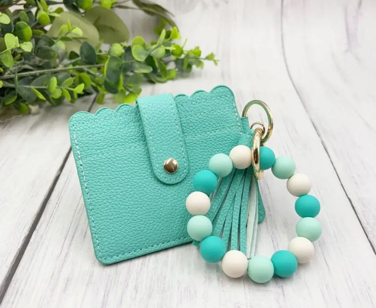 Silicone Wristlet With Wallet