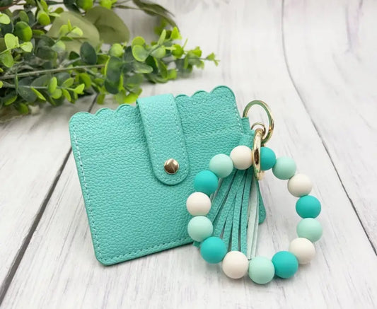 Silicone Wristlet With Wallet