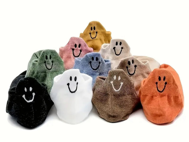 Smiles No-Show Sock
