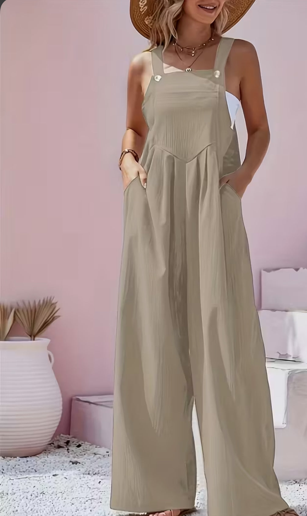 Wide Leg Jumpsuit