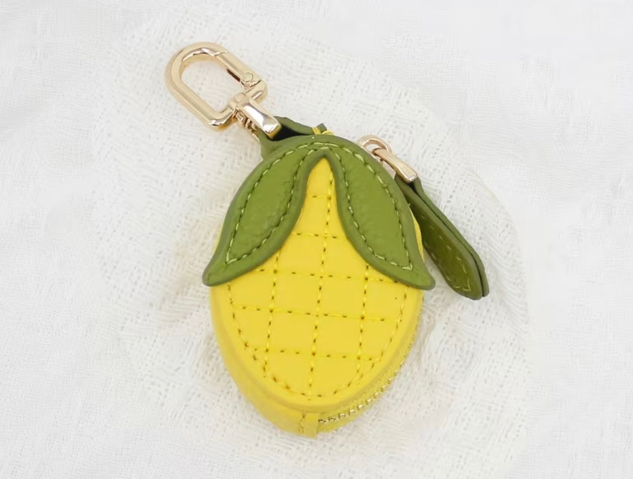 Mini Shuck Corn Keychain Wallet