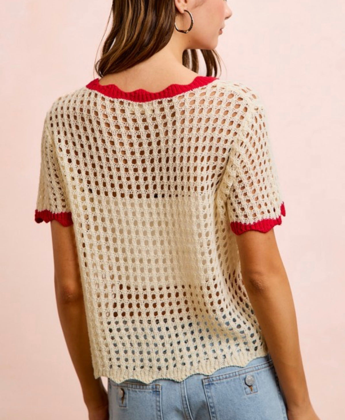 Cherry 🍒 On Top Crochet Top