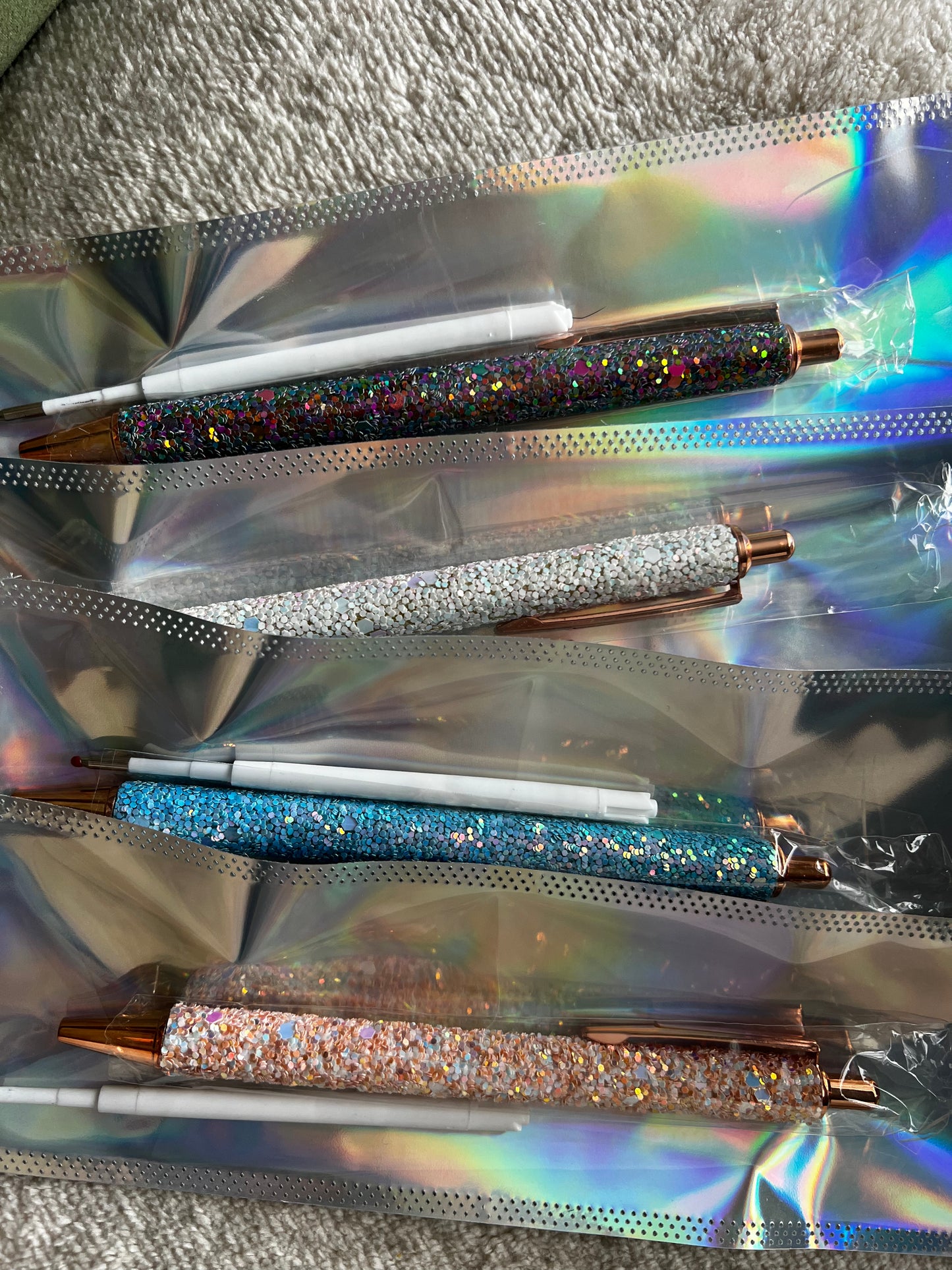 Glitter Pen Set With Replacement Ink
