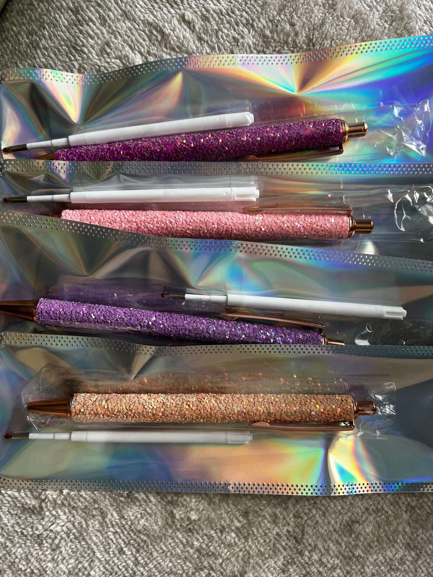 Glitter Pen Set With Replacement Ink