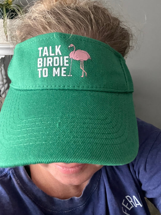 Talk Birdie To Me Visor