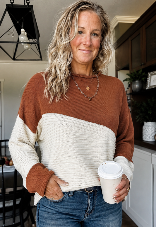 The Split Decision Sweater