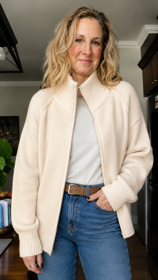 Collar Me Cozy Sweater Jacket