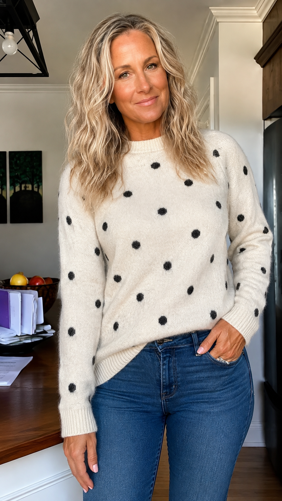 Dot to Dot Sweater