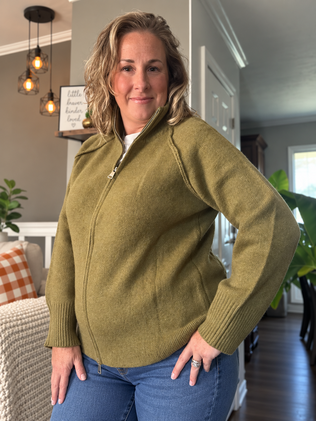 Collar Me Cozy Sweater Jacket