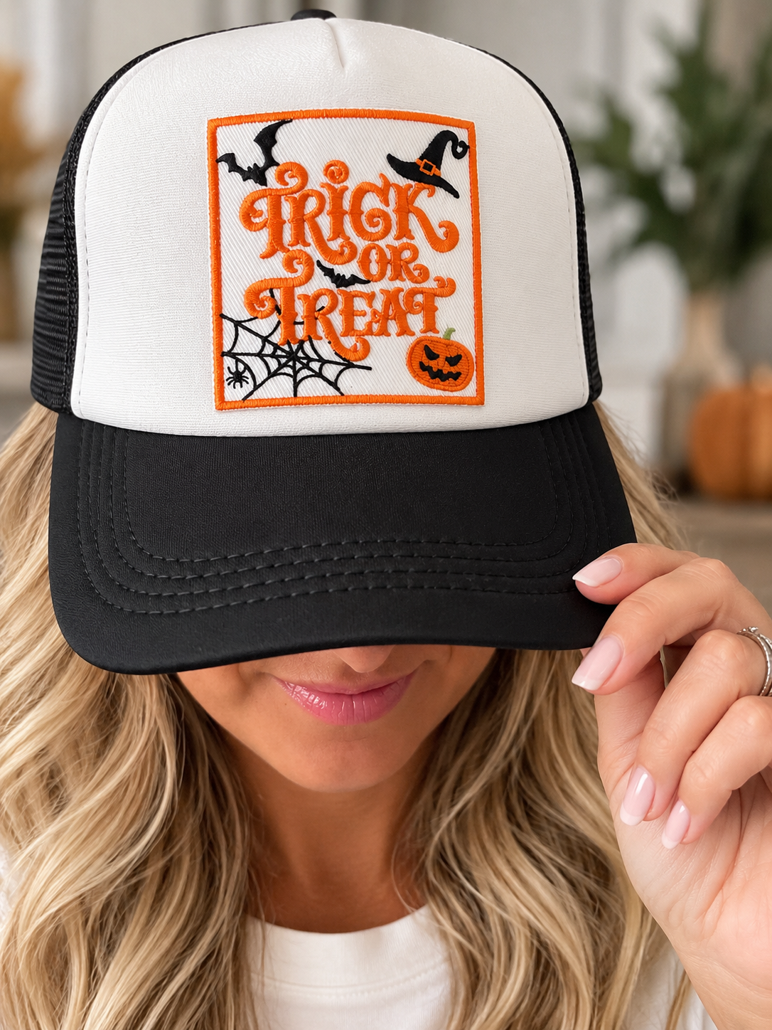 Trick or Treating Yourself Trucker Hat