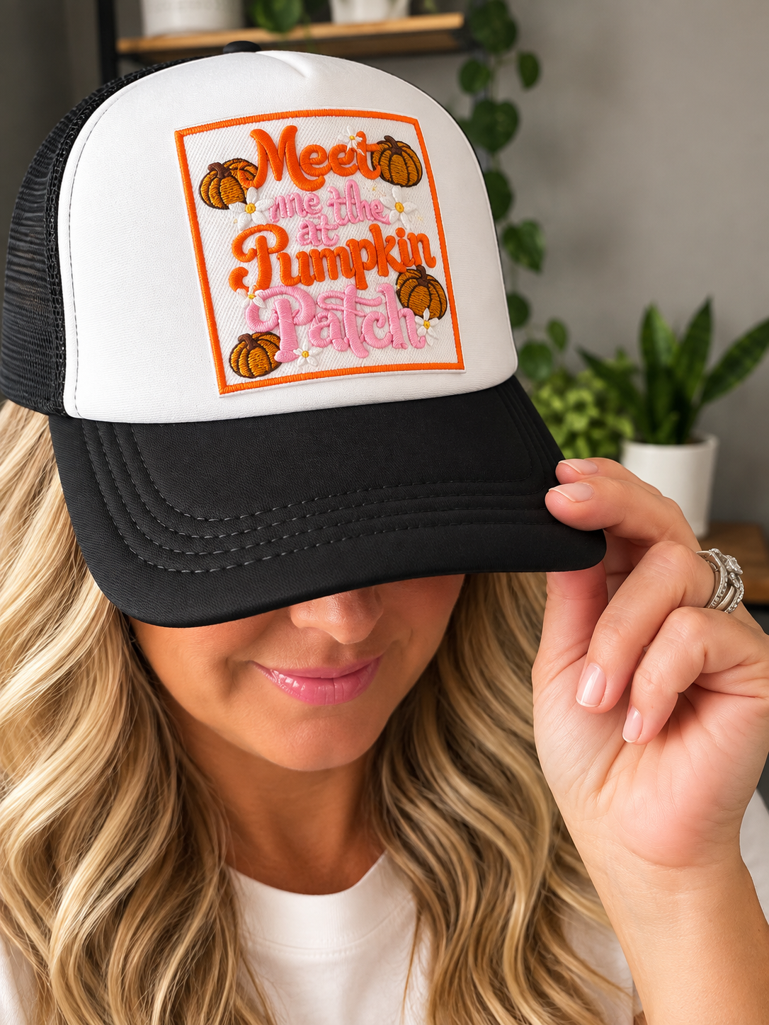 Meet Me at the Pumpkin Patch Trucker Hat