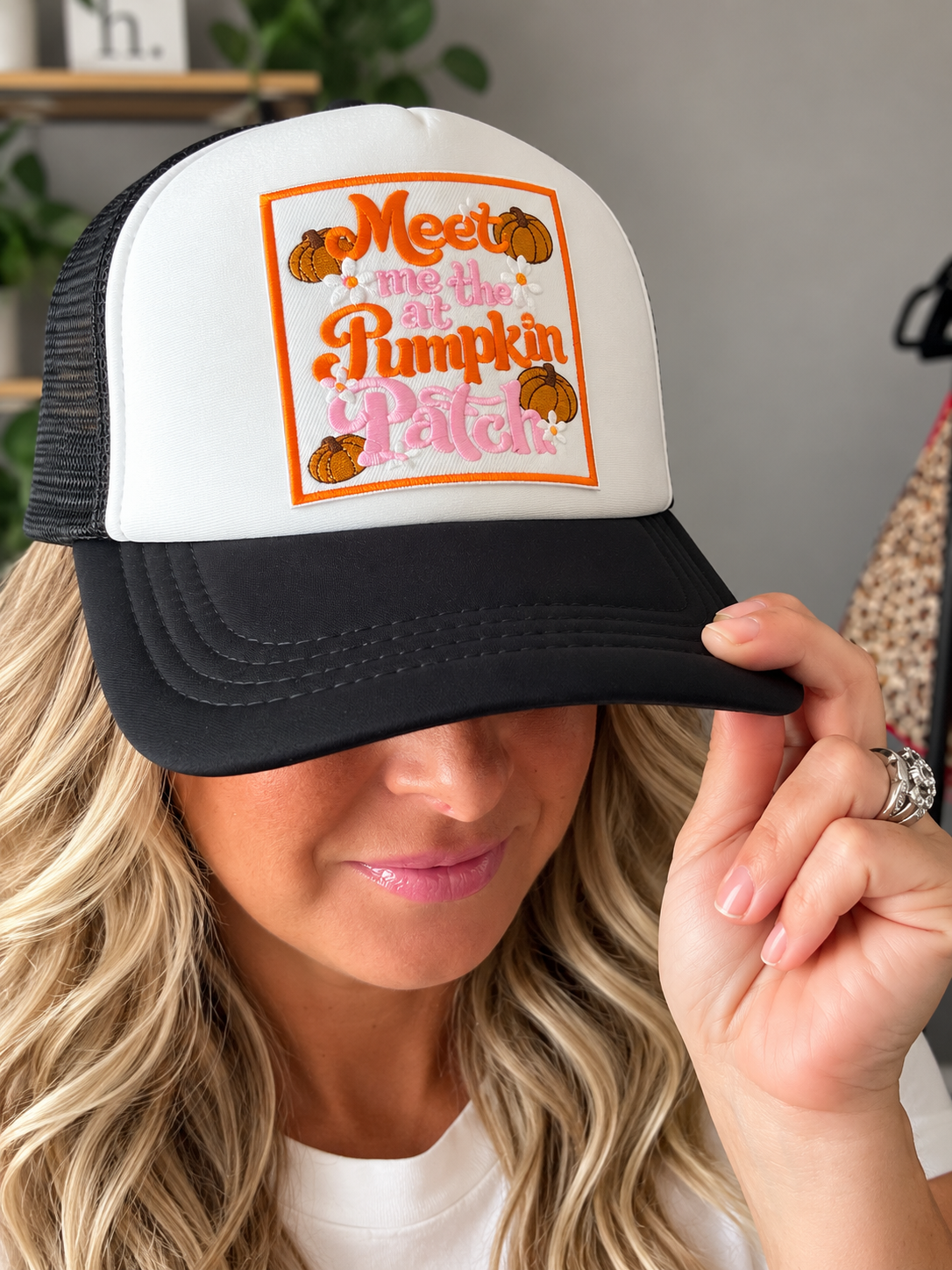 Meet Me at the Pumpkin Patch Trucker Hat