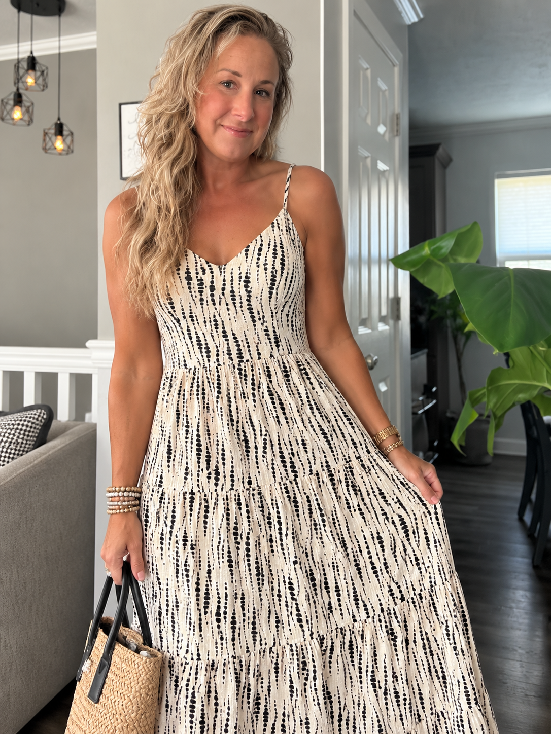 Feel The Waves Vacation Maxi Dress