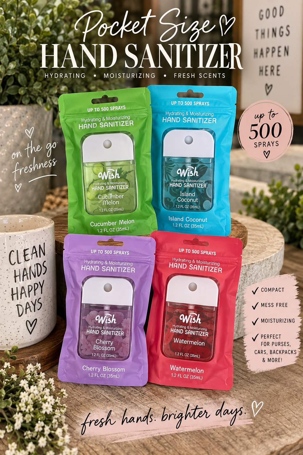 Sani Up Spray Hand Sanitizer
