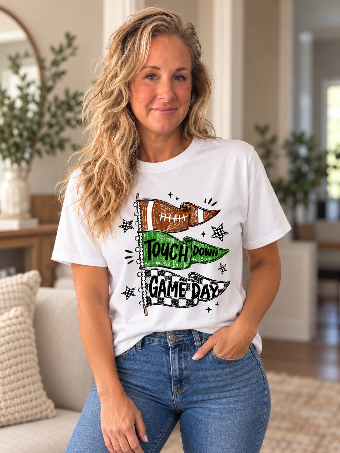 Touchdowns & Tailgates Tee