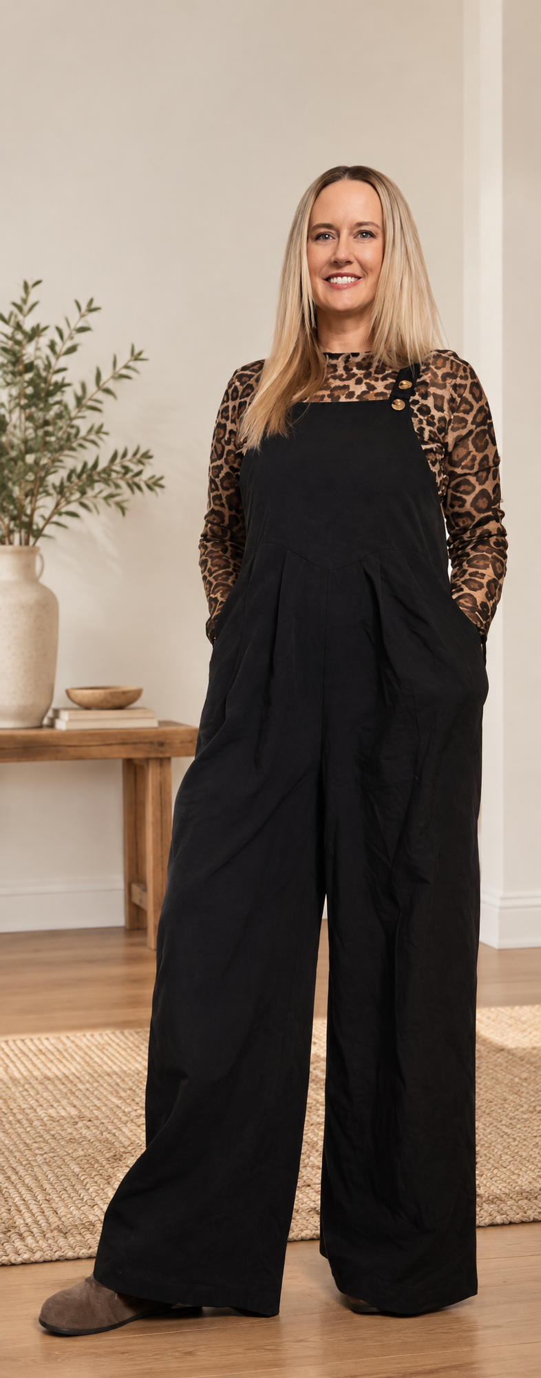 Were Not In Kansas Wide Leg Jumpsuit 💚MEGA Seller💚