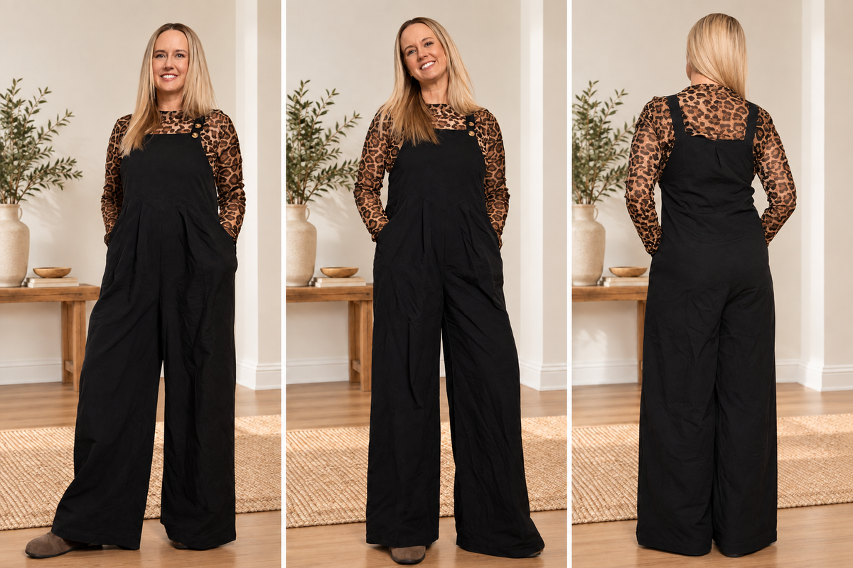 Were Not In Kansas Wide Leg Jumpsuit 💚MEGA Seller💚
